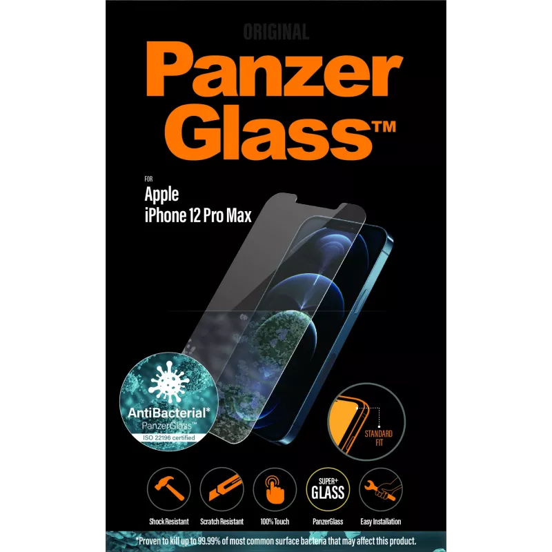 Pellicola protettiva display PanzerGlass Apple iPhone 12 Pro Max Standard Fit