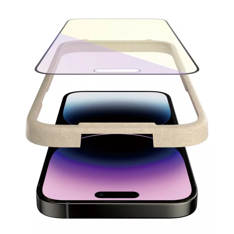 PanzerGlass ® protezione display anti luce blu iPhone 14 Pro Max | Ultra-Wide Fit con EasyAligner