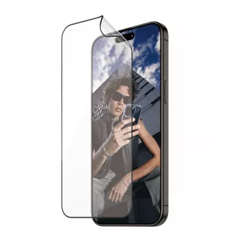 PanzerGlass ® ECO MATRIX pellicola protettiva display con D3O® iPhone 15 Pro Max | Ultra-Wide Fit con AlignerKit