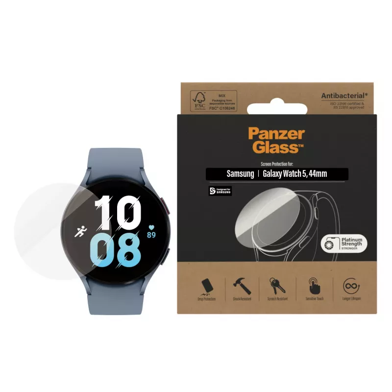 Pellicola protettiva per display PanzerGlass® Samsung Galaxy Watch 5 44 mm