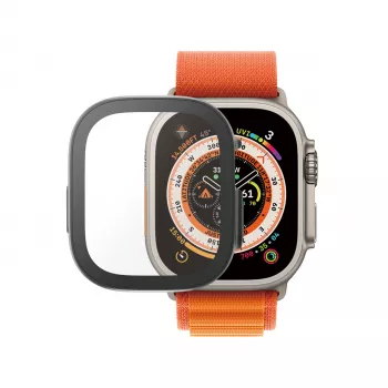 Pellicola protettiva per display Full Body con D3O® PanzerGlass ® Apple Watch Ultra | 49mm | nero