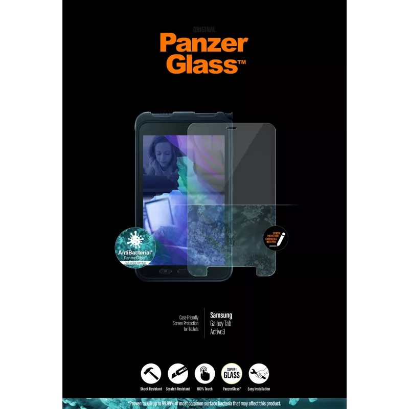 Vetro protettivo per display PanzerGlass per Samsung Galaxy Tab Active 3