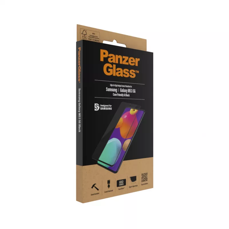 Protezione display PanzerGlass® Samsung Galaxy M53 5G | M54 5G | Ultra-Wide Fit