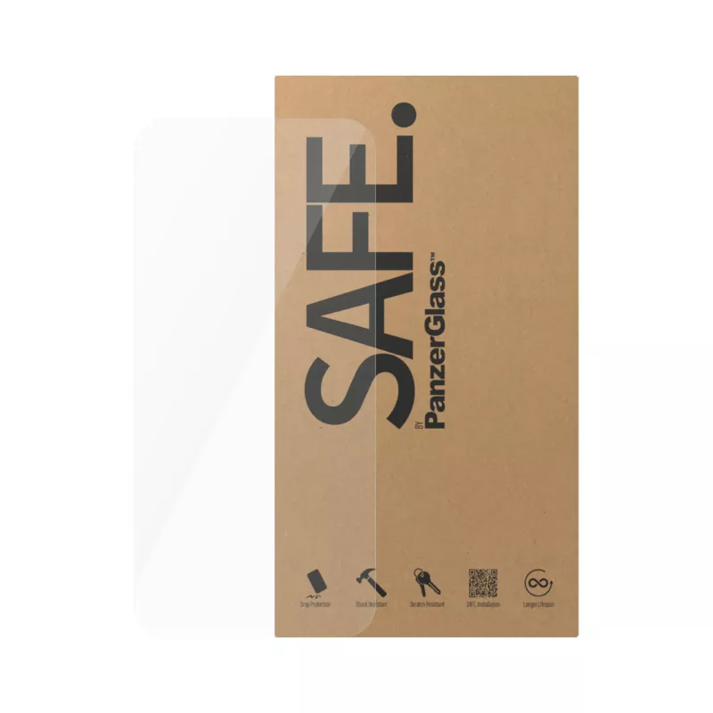 Pellicola protettiva per display SAFE. by PanzerGlass ® iPhone 15 Pro | Ultra-Wide Fit | BULK