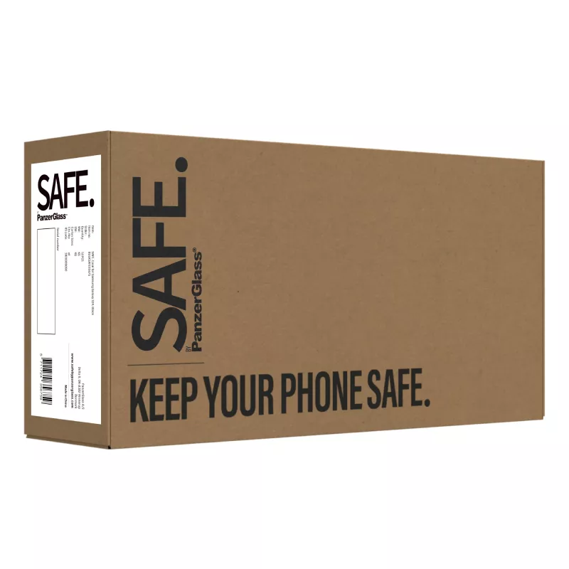 Custodia TPU SAFE. by PanzerGlass ® Samsung Galaxy S24 | nero | BULK