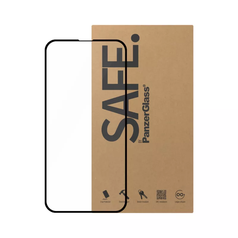 Protezione display SAFE. by PanzerGlass ® iPhone 14 | 13 | 13 Pro | Ultra-Wide Fit | BULK