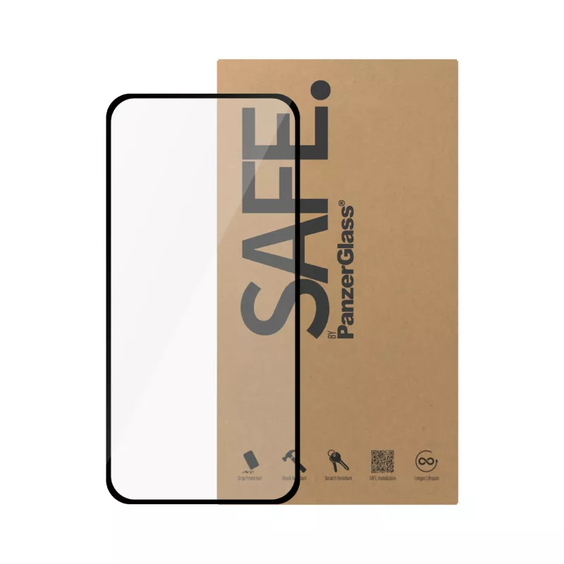 Protezione display SAFE. by PanzerGlass ® iPhone 15 Pro Max | Ultra-Wide Fit | Bulk