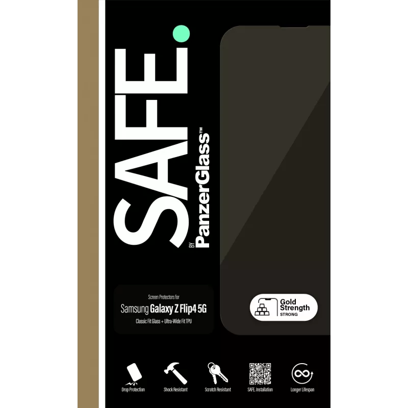 Protezione display SAFE. by PanzerGlass ® Samsung Galaxy Z Flip4 5G