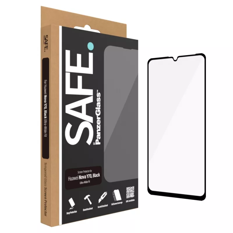 Pellicola protettiva per display SAFE. by PanzerGlass ® Huawei Nova Y70 | Y70 Plus | Y71