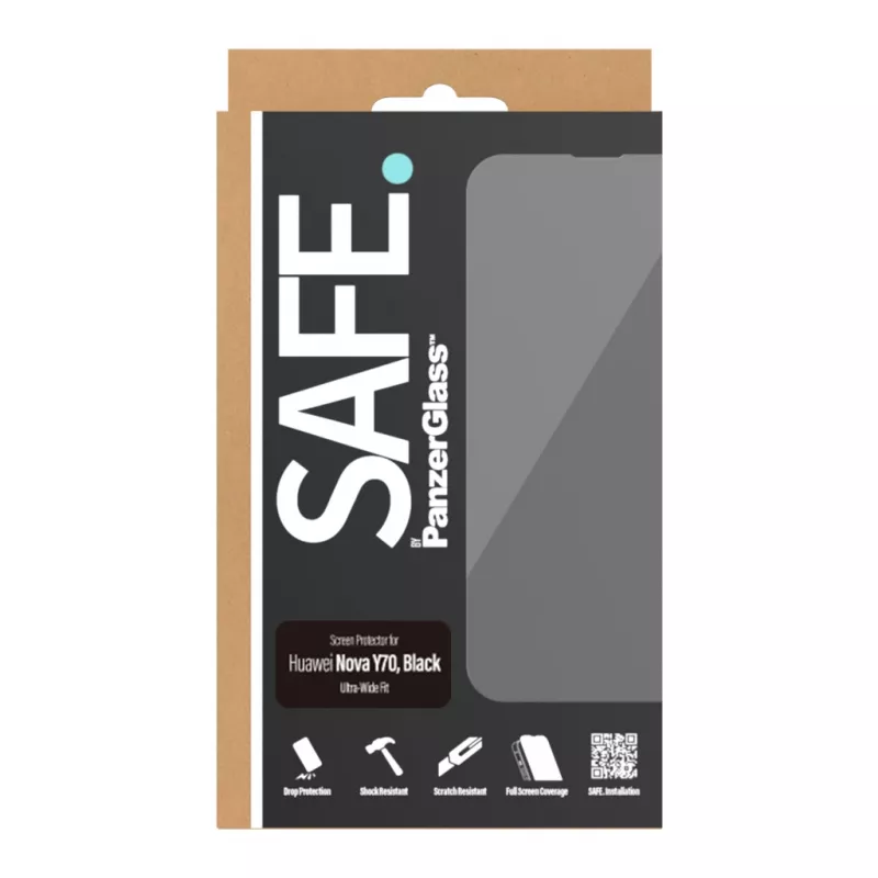 Pellicola protettiva per display SAFE. by PanzerGlass ® Huawei Nova Y70 | Y70 Plus | Y71