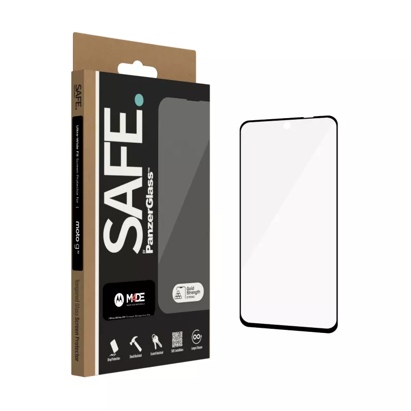 Pellicola protettiva per display SAFE. by PanzerGlass ® Motorola moto g32 | Ultra-Wide Fit