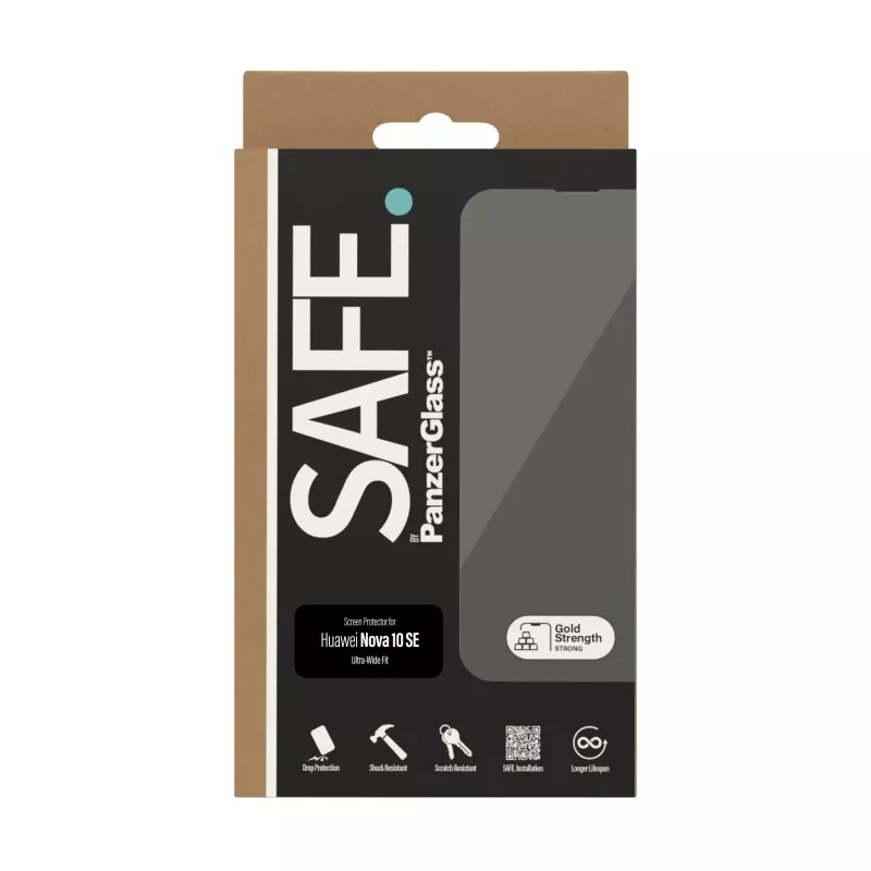 Protezione display SAFE. by PanzerGlass ® Huawei Nova 10 SE | Ultra-Wide Fit