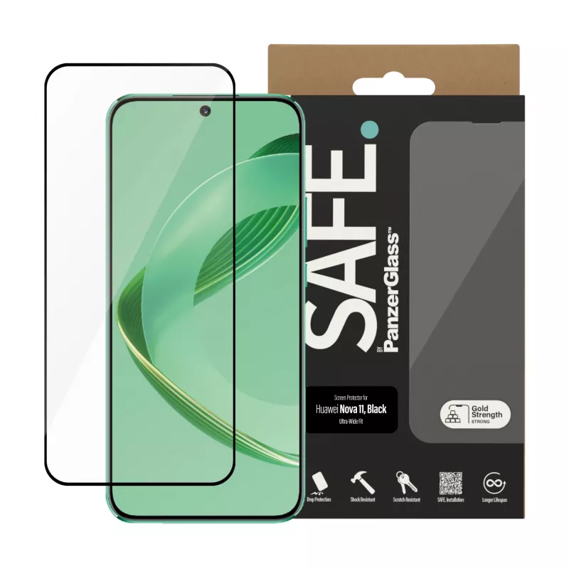 PanzerGlass SAFE. by ® protezione display HUAWEI Nova 11 | Ultra-Wide Fit
