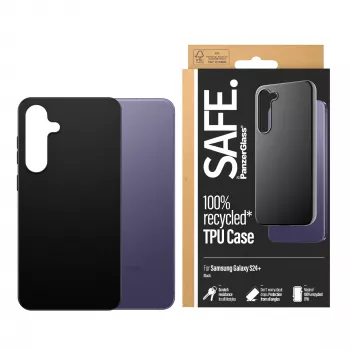 PanzerGlass SAFE. by ® custodia TPU Samsung Galaxy S24+ | nero, cover, Samsung, Samsung - Galaxy S24 Plus, nero