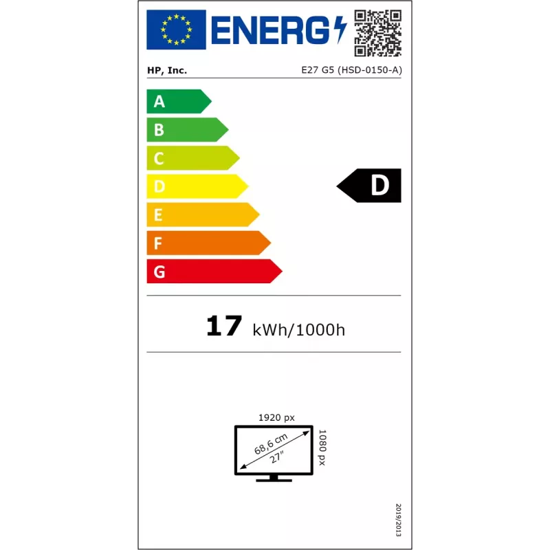 Monitor HP E27 G5 27