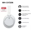 Sony WH-CH720 headset con filo e senza fili archetto chiamate/musica USB Type-C Bluetooth bianco