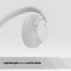Sony WH-CH720 headset con filo e senza fili archetto chiamate/musica USB Type-C Bluetooth bianco