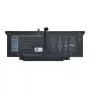 Batteria Origin Storage Dell 4 celle 52 Wh 6500 mAh 7,6 V nero