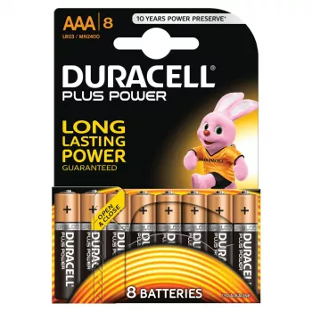 Batteria per uso domestico Duracell MN2400B8 batteria monouso AAA alcalina