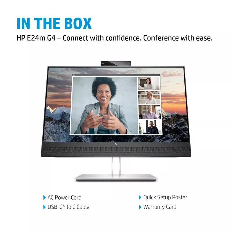 Monitor per computer HP E24m G4 60,5 cm (23,8