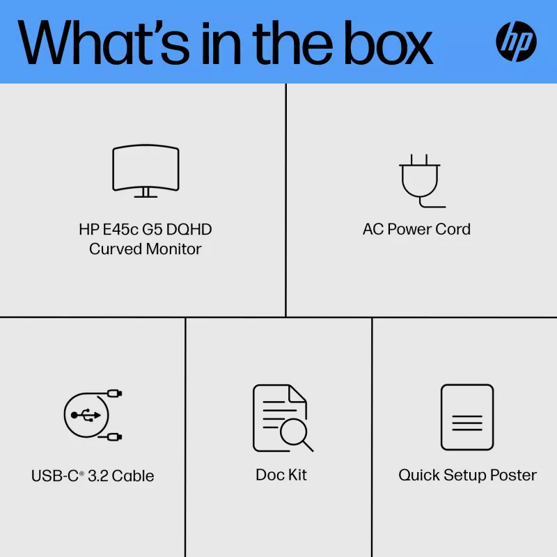 Monitor HP E45c G5 44,5