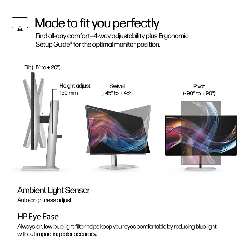 Monitor HP Series 7 Pro 27 pollici 4K Thunderbolt 4 – 727pk