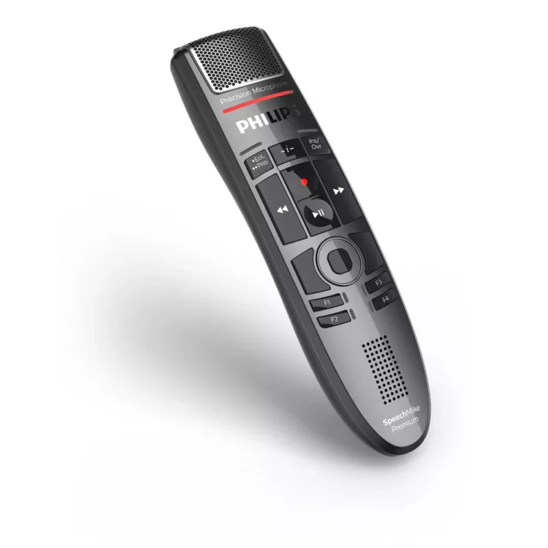 Microfono Philips SpeechMike Premium Touch nero unidirezionale USB con cavo -37 dB