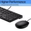 Set tastiera e mouse con filo HP 320MK – USB, tastiera a membrana, nero