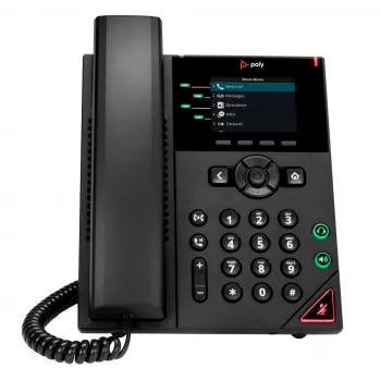 HP Poly VVX 250 telefono IP 4 linee con PoE, nero, LCD, 320 x 240 pixel, HTTPS, ENERGY STAR, RoHS, Federal Communications Commission (FCC), CE