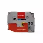 Capture CA-TZE451 Nastro per etichette, 24 mm x 8 m, nero su rosso