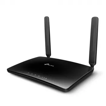 TP-Link Archer AC1200 router wireless dual-band 4G LTE, Wi-Fi 5 (802.11ac), dual-band (2,4 GHz / 5 GHz), Ethernet LAN, 3G, nero, router da tavolo