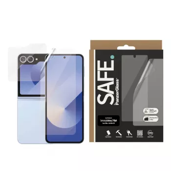 PanzerGlass SAFE. by ® protezione display Samsung Galaxy Z Flip6 | vetro e pellicola