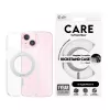 PanzerGlass CARE™ by ® custodia trasparente con kickstand argento e MagSafe iPhone 15