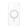 PanzerGlass CARE™ by ® custodia trasparente con kickstand argento e MagSafe iPhone 15