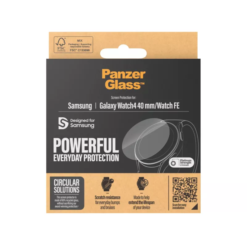 PanzerGlass® pellicola protettiva display Samsung Galaxy Watch4 40 mm | Watch FE