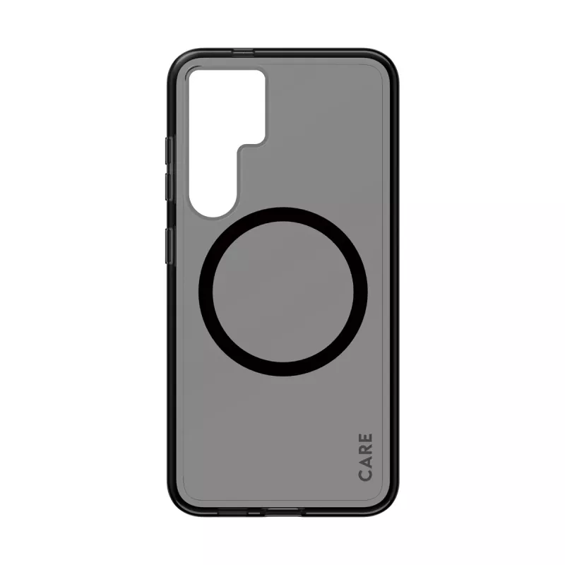 PanzerGlass CARE™ by ® Urban Combat Case fumé con nero compatibile Qi Samsung Galaxy S24