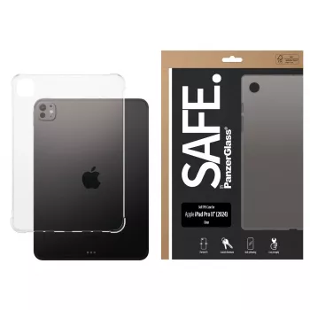 PanzerGlass SAFE. by ® custodia TPU trasparente iPad Pro 11'' (2024)
