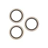 PanzerGlass® Hoops® protezione obiettivo fotocamera glitter oro iPhone 17 Pro | iPhone 17 Pro Max | iPhone 16 Pro | 16 Pro Max
