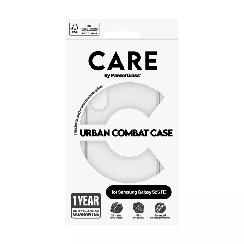 PanzerGlass CARE™ by ® custodia Urban Combat Samsung Galaxy S25 FE 5G
