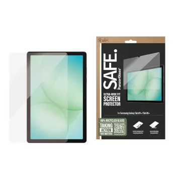PanzerGlass SAFE. by ® protezione display Samsung Galaxy Tab A11+ | Tab A9+ | Ultra-Wide Fit