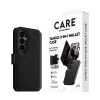PanzerGlass CARE custodia portafoglio 2-in-1 con Qi per Samsung Galaxy S26, custodia trasparente
