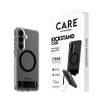 PanzerGlass CARE™ by ® custodia trasparente con kickstand nero e Qi Samsung Galaxy S26+