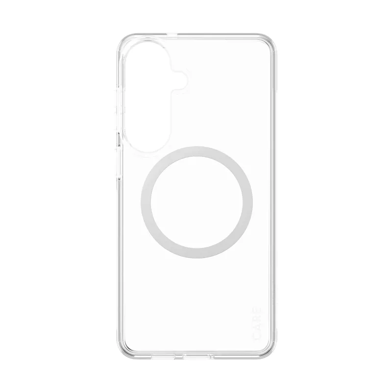 Custodia protettiva PanzerGlass CARE Urban Explorer Case per Samsung Galaxy S26+ — trasparente, bianco compatibile Qi