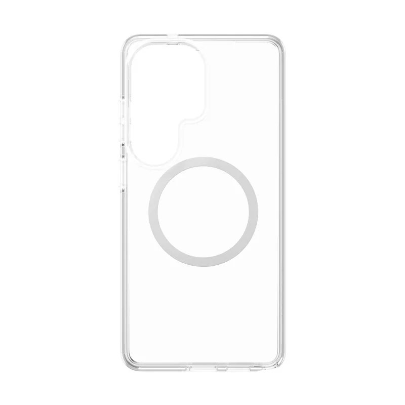 Custodia per cellulare PanzerGlass CARE™ by Urban Explorer — custodia trasparente con Qi bianco per Samsung Galaxy S26 Ultra