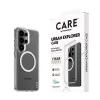 Custodia per cellulare PanzerGlass CARE™ by Urban Explorer — custodia trasparente con Qi bianco per Samsung Galaxy S26 Ultra