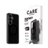 Custodia protettiva PanzerGlass CARE™ Smokey Case con Qi nero per Samsung Galaxy S26