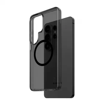Custodia protettiva PanzerGlass CARE Urban Explorer Case Smokey con Qi nero per Samsung Galaxy S26 Ultra