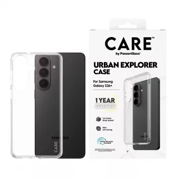 PanzerGlass CARE™ by ® Urban Explorer custodia trasparente Samsung Galaxy S26+