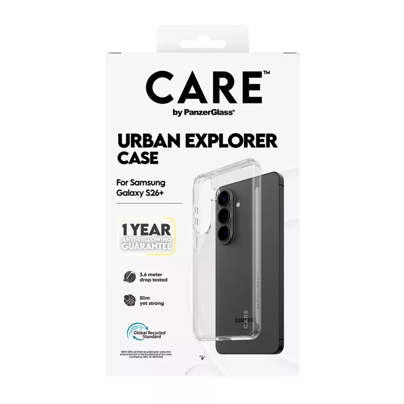 PanzerGlass CARE™ by ® Urban Explorer custodia trasparente Samsung Galaxy S26+