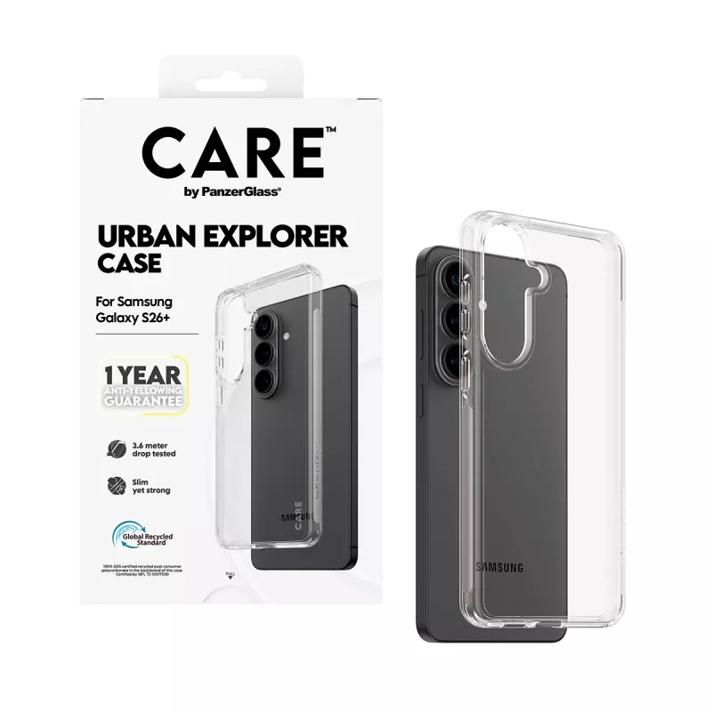 PanzerGlass CARE™ by ® Urban Explorer custodia trasparente Samsung Galaxy S26+